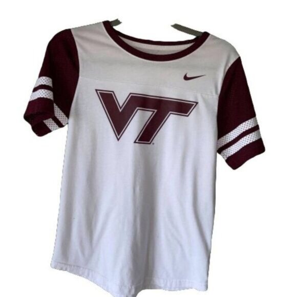 NCAA Virginia Tech Short Sleeve Raglan Tee Shirt‎ Gameday T-Shirt Small - Picture 4 of 7